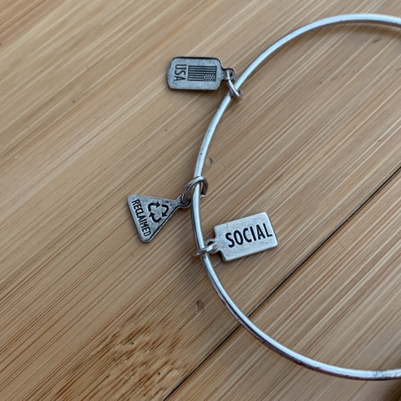 Alex and Ani bracelet with Niece charm - Picture 4 of 6